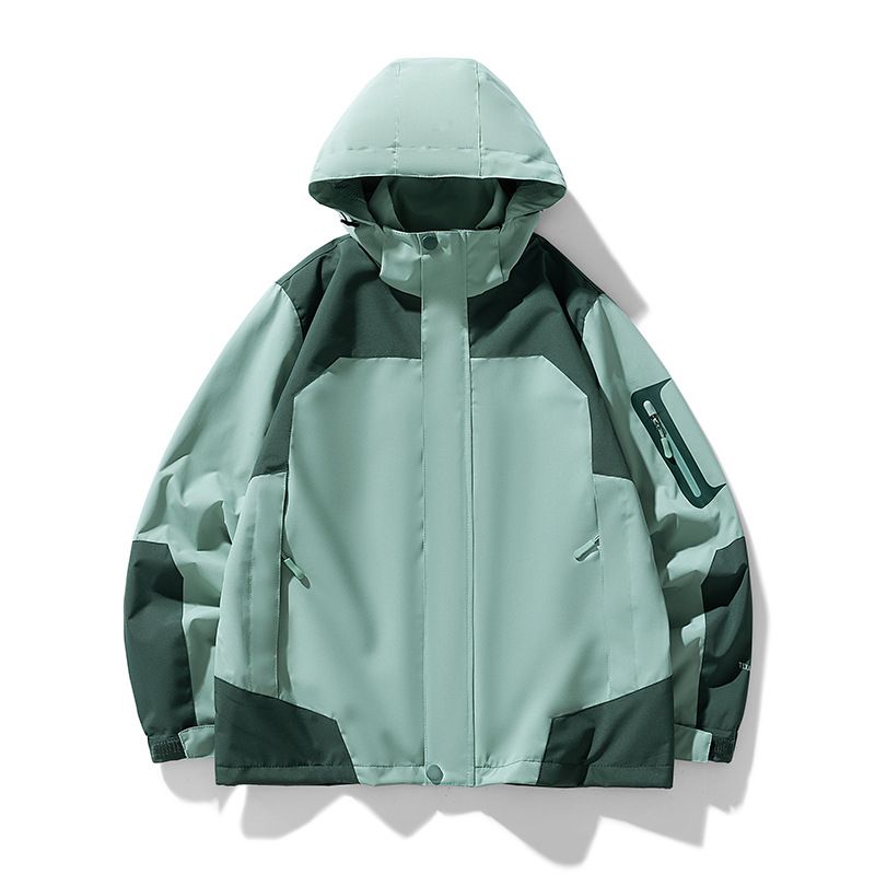 Travel hiking waterproof women jacket with adjustable hood sportswear coat jacket custom Coats
