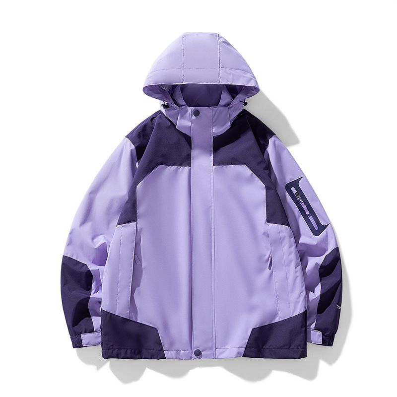 Travel hiking waterproof women jacket with adjustable hood sportswear coat jacket custom Coats