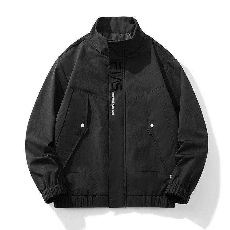 Men's Winter Jacket with Plush Hood Eco-Friendly Waterproof Coat Unlined Casual Loose Outwear Hoodies for Men  Coats