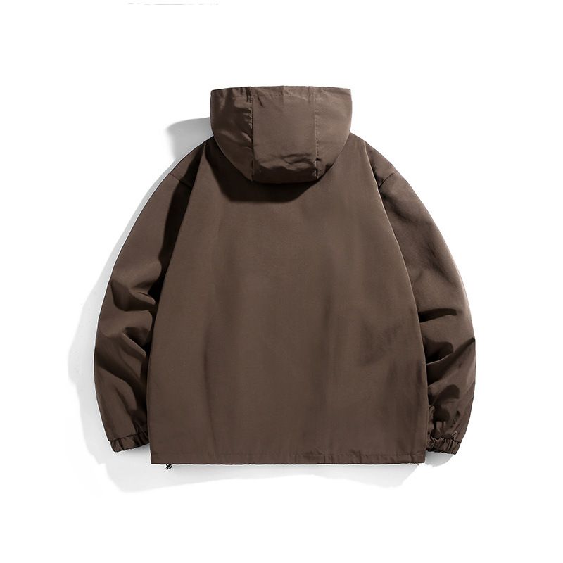 Men's outdoor work jacket plankton Shuai thin top sports functional wind waterproof jacket  Coats