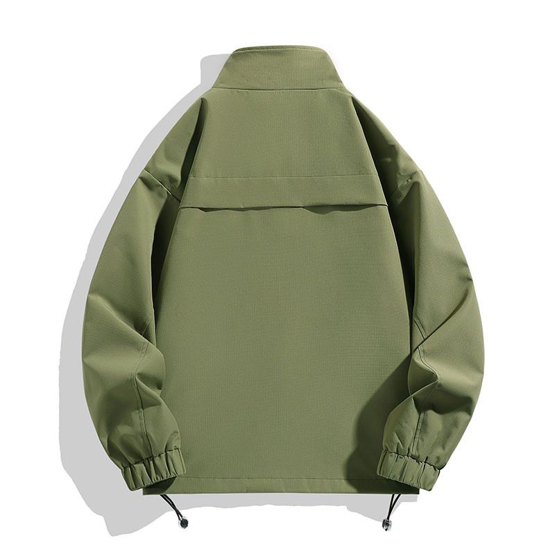 Fashionable Water Proof Custom Label 2/1 Zip up Jacket Men Sports Waterproof pullover Jacket Unisex anorak jacket Coats