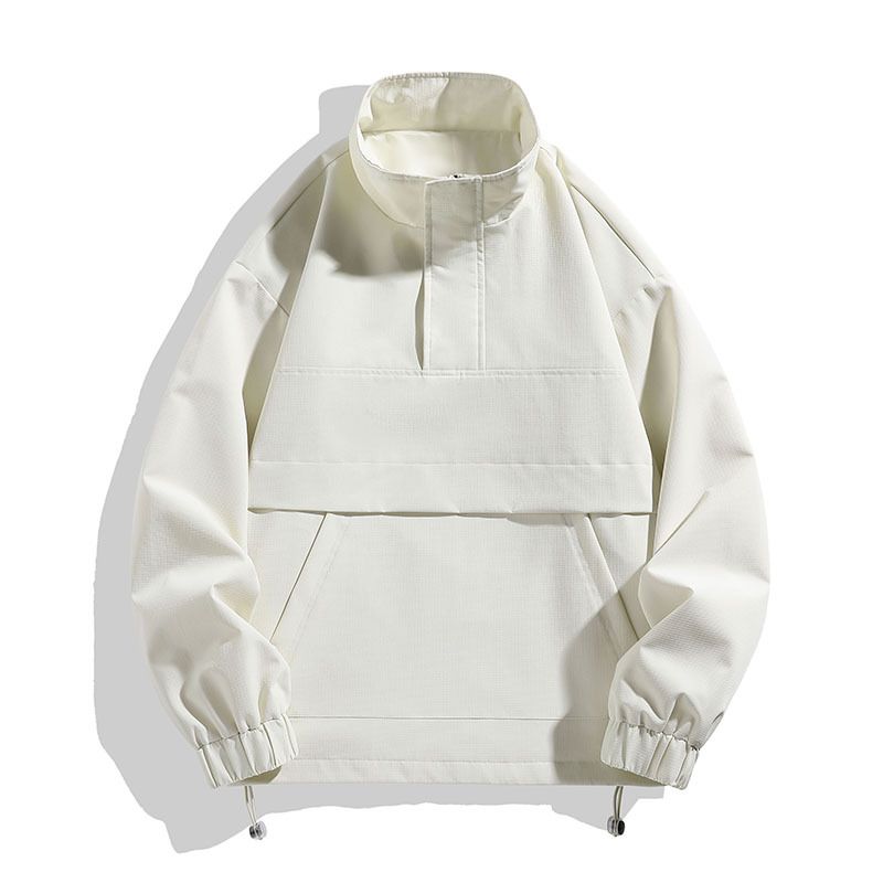 Fashionable Water Proof Custom Label 2/1 Zip up Jacket Men Sports Waterproof pullover Jacket Unisex anorak jacket Coats