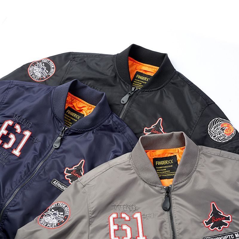 trapstar riding jacket man heavy letter embroidery MA1 bomber Jacket baseball men's varsity biker winter men outdoor jacket Coats