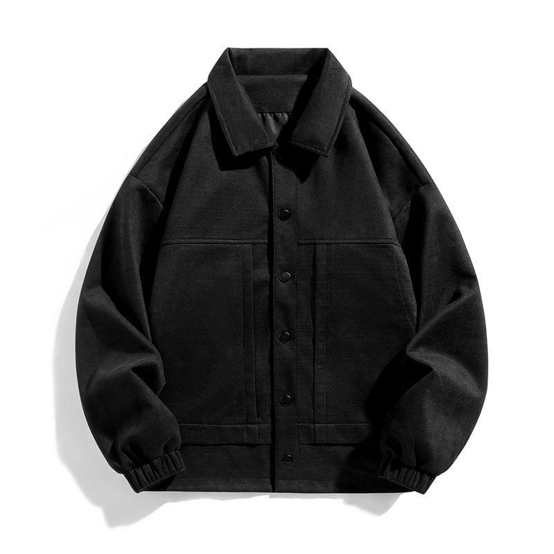 Fashionable Suede Custom Label Zip up Jacket with Stand up Collar Men Sports Jacket Waterproof Jacket Unisex Coats