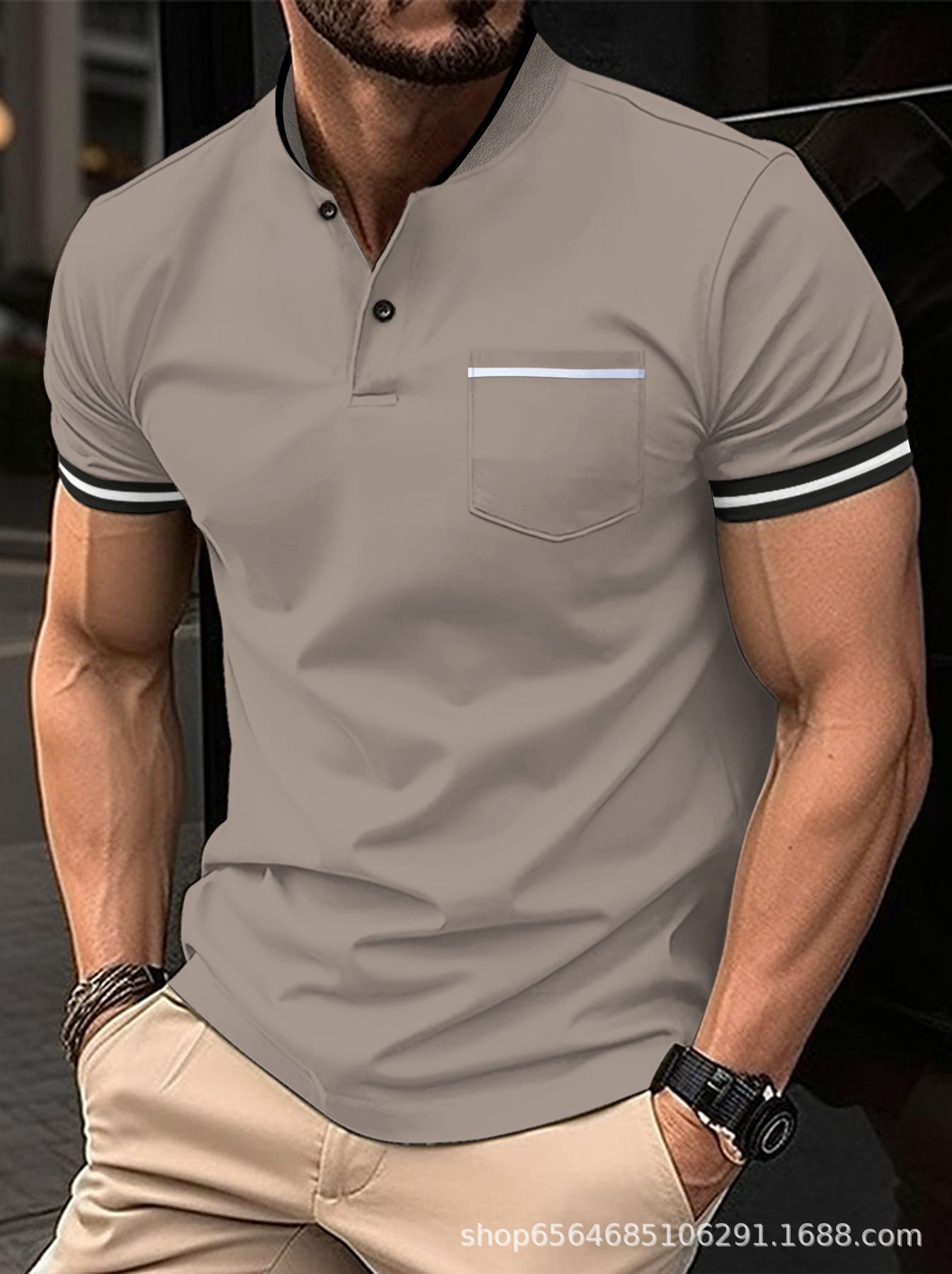 fashion design white polo shirt China polo shirts manufacturer new style casual polo shirt  T-Shirts
