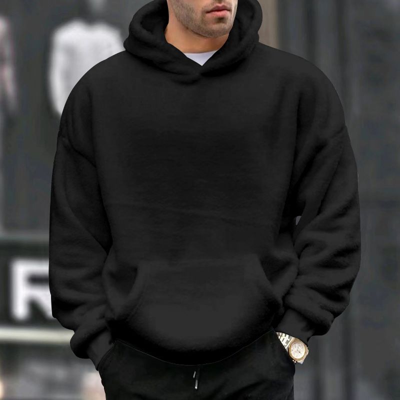 Winter Clothes Oversized Tech Fleece Heavyweight Blanked Men's Hoodies & Sweatshirts