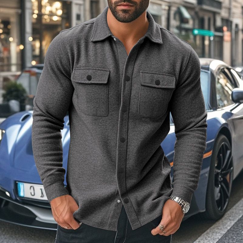 Spring and autumn men's coat hot fashion brand men's casual fashion foreign trade slim jacket jacket  Coats