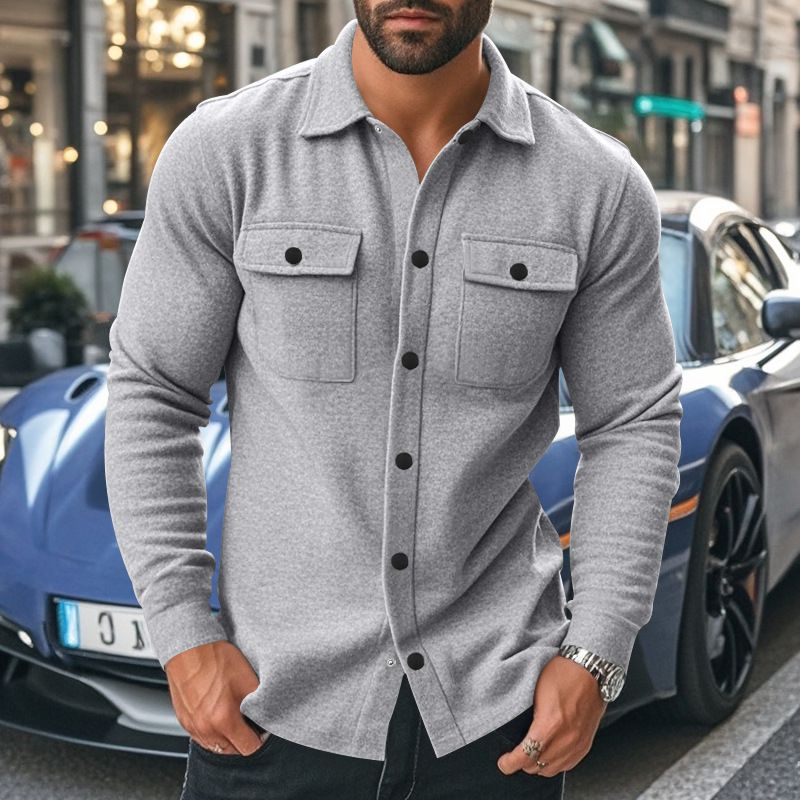 Spring and autumn men's coat hot fashion brand men's casual fashion foreign trade slim jacket jacket  Coats