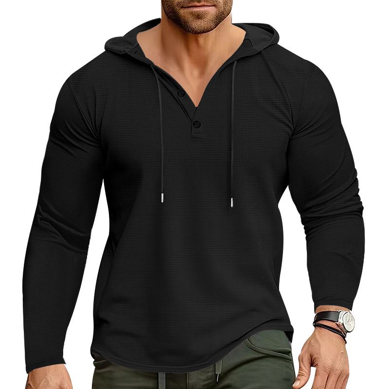 Factory Wholesale Men's Shirt Pullover Button Cotton Shirt Long Sleeve Breathable Shirt.Sweaters