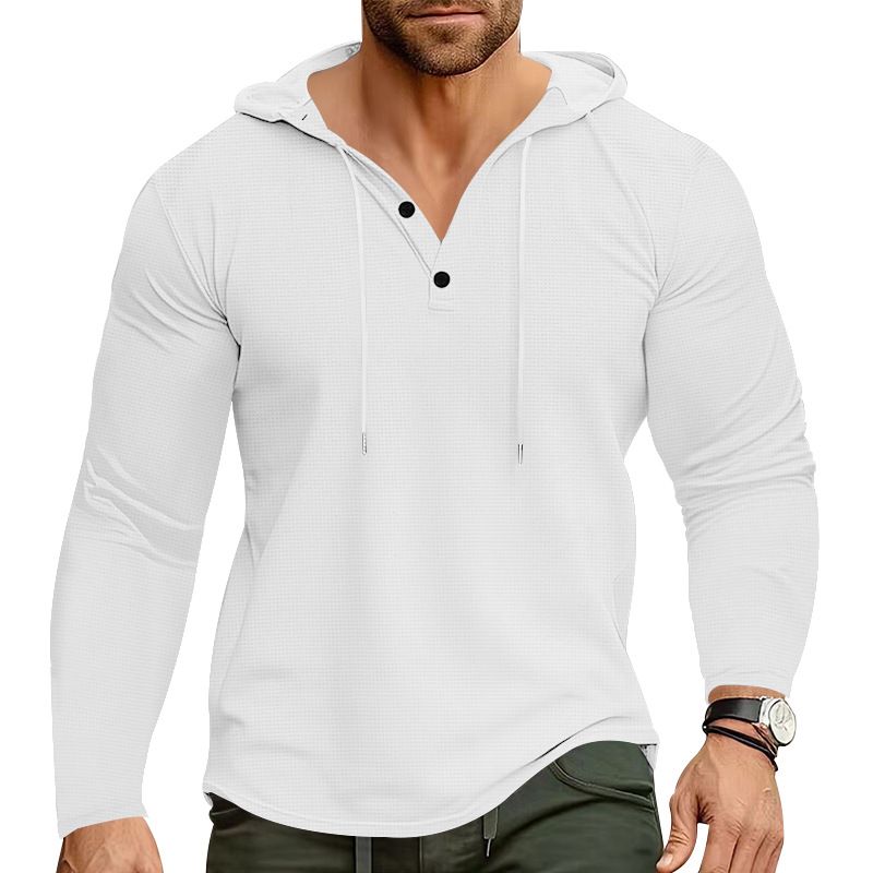 Factory Wholesale Men's Shirt Pullover Button Cotton Shirt Long Sleeve Breathable Shirt.Sweaters
