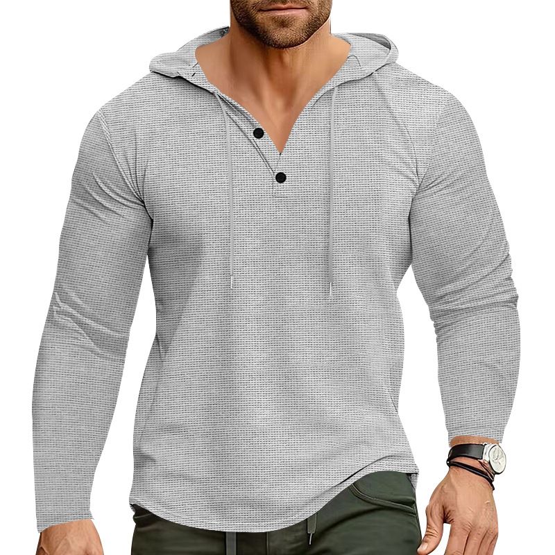 Factory Wholesale Men's Shirt Pullover Button Cotton Shirt Long Sleeve Breathable Shirt.Sweaters