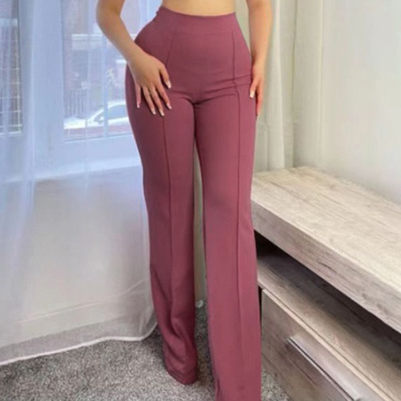 Women'S Sexy High Waisted Elastic Stretchy Slim Fit Bootcut Casual Formal Pants Long Trousers Pants