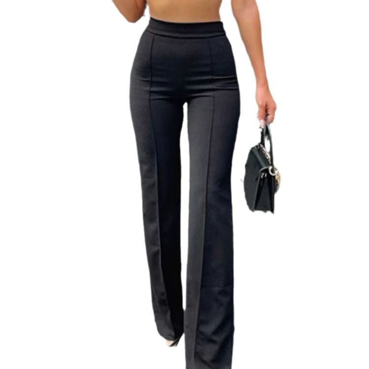 Women'S Sexy High Waisted Elastic Stretchy Slim Fit Bootcut Casual Formal Pants Long Trousers Pants