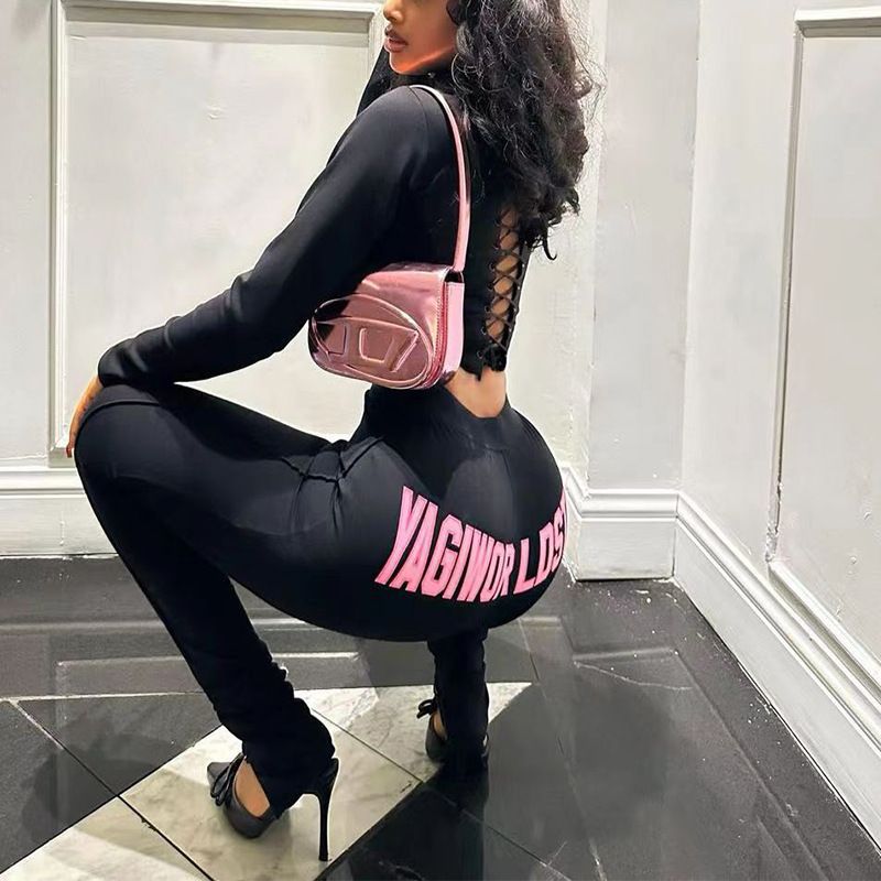 custom 2 piece set women crop tank top jogger set full zip up crop tops tracksuit set Two-Piece Outfits