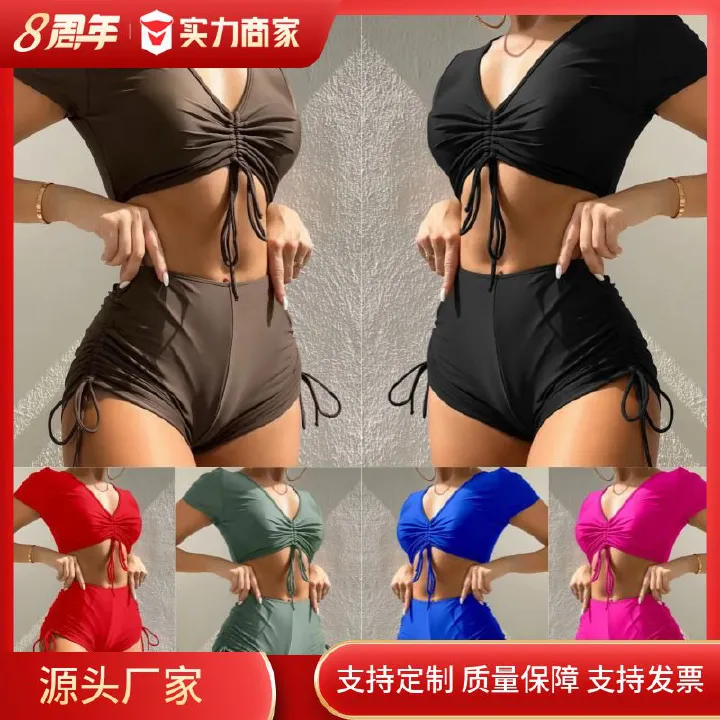 hawaii vacation red ladies sexy swimwear beach bikini mini bikini Plus Size Swimwear sexy girl swimwear beachwear Swimwear Cover Ups