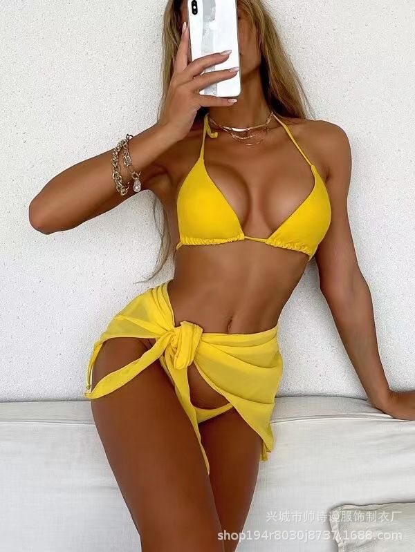 high quality One shoulder Swimsuit Women Swimwear Sexy Push Up Bikini Swimwear Cover Ups