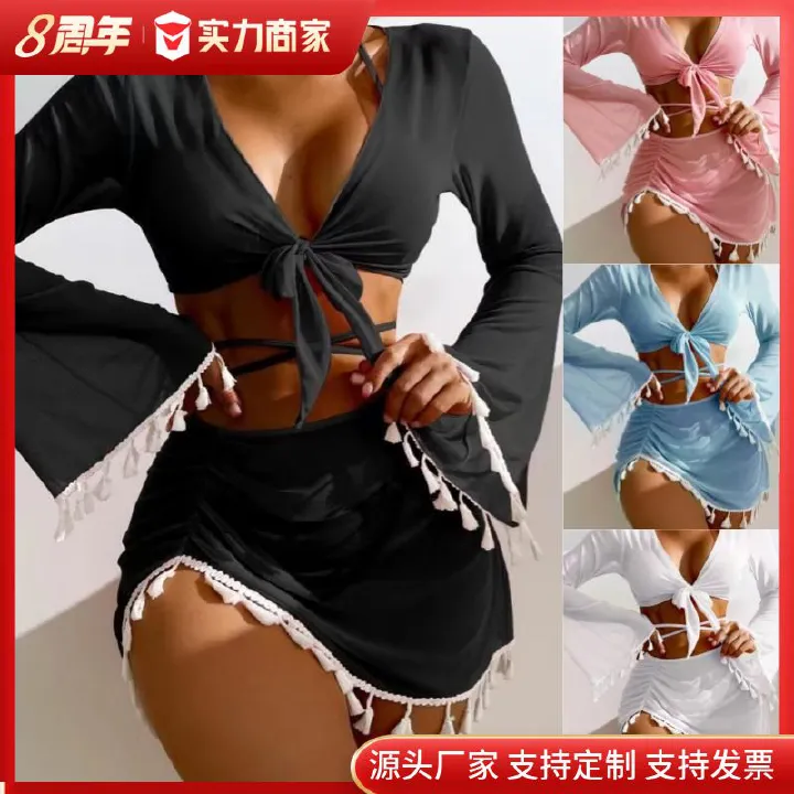High quality summer sexy beach wear swimming suits hot girl pretty women holiday suitsSwimwear Cover Ups