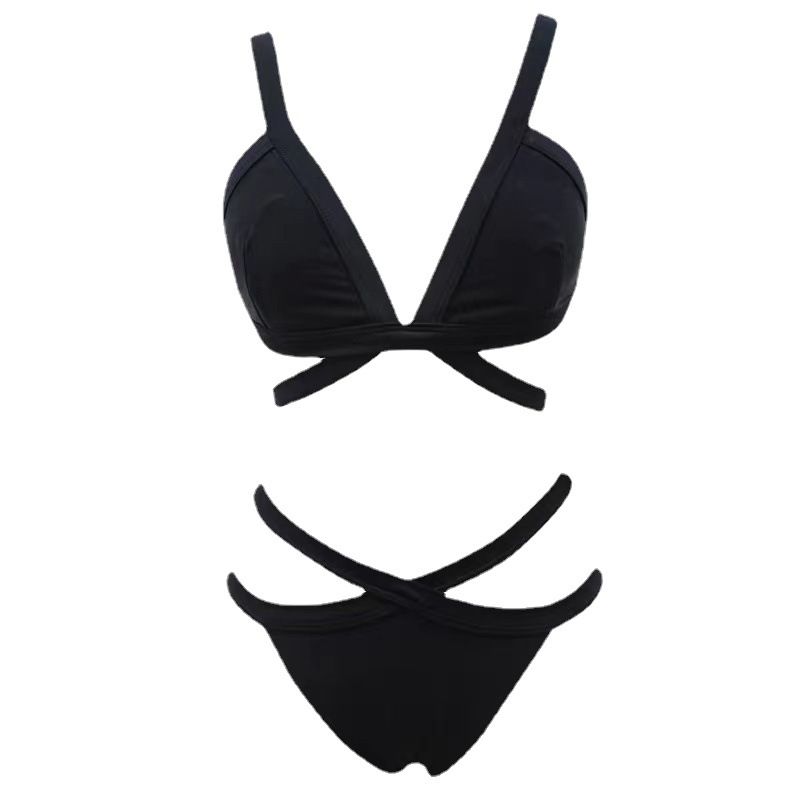 sports Bikini swimsuit women's  new ins models sexy temptation three-point high waist beach swimsuit Swimwear Cover Ups
