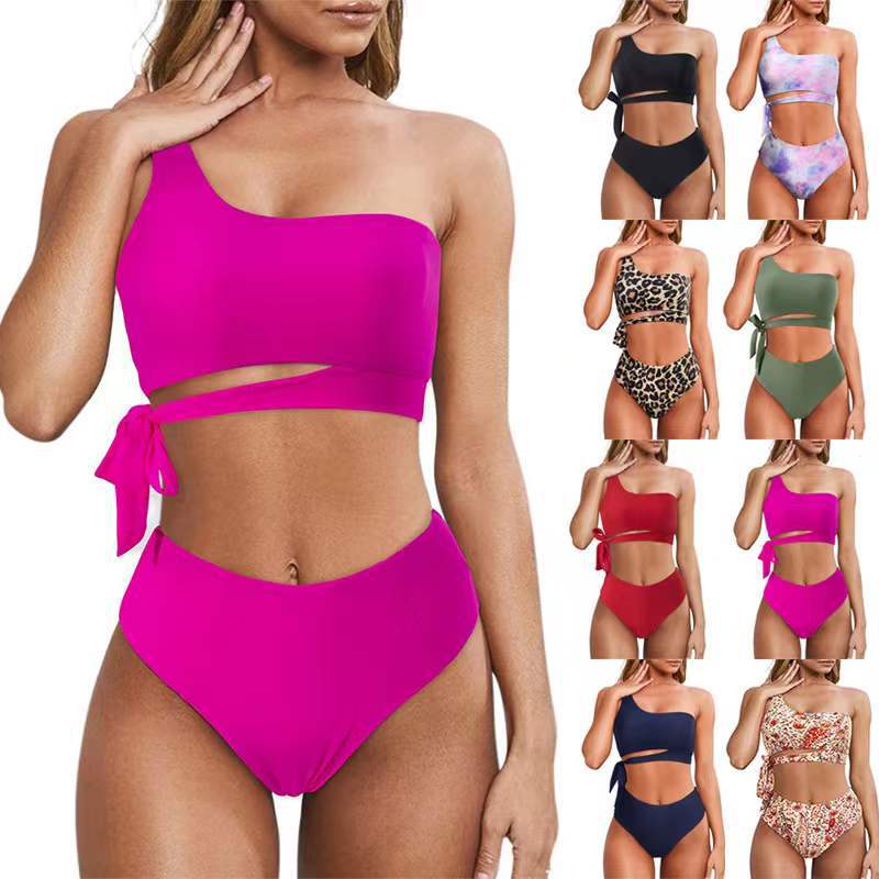 Dynamics women sexy two piece bikini swimwear beachwear bathing suit bikini set  Swimwear Cover Ups