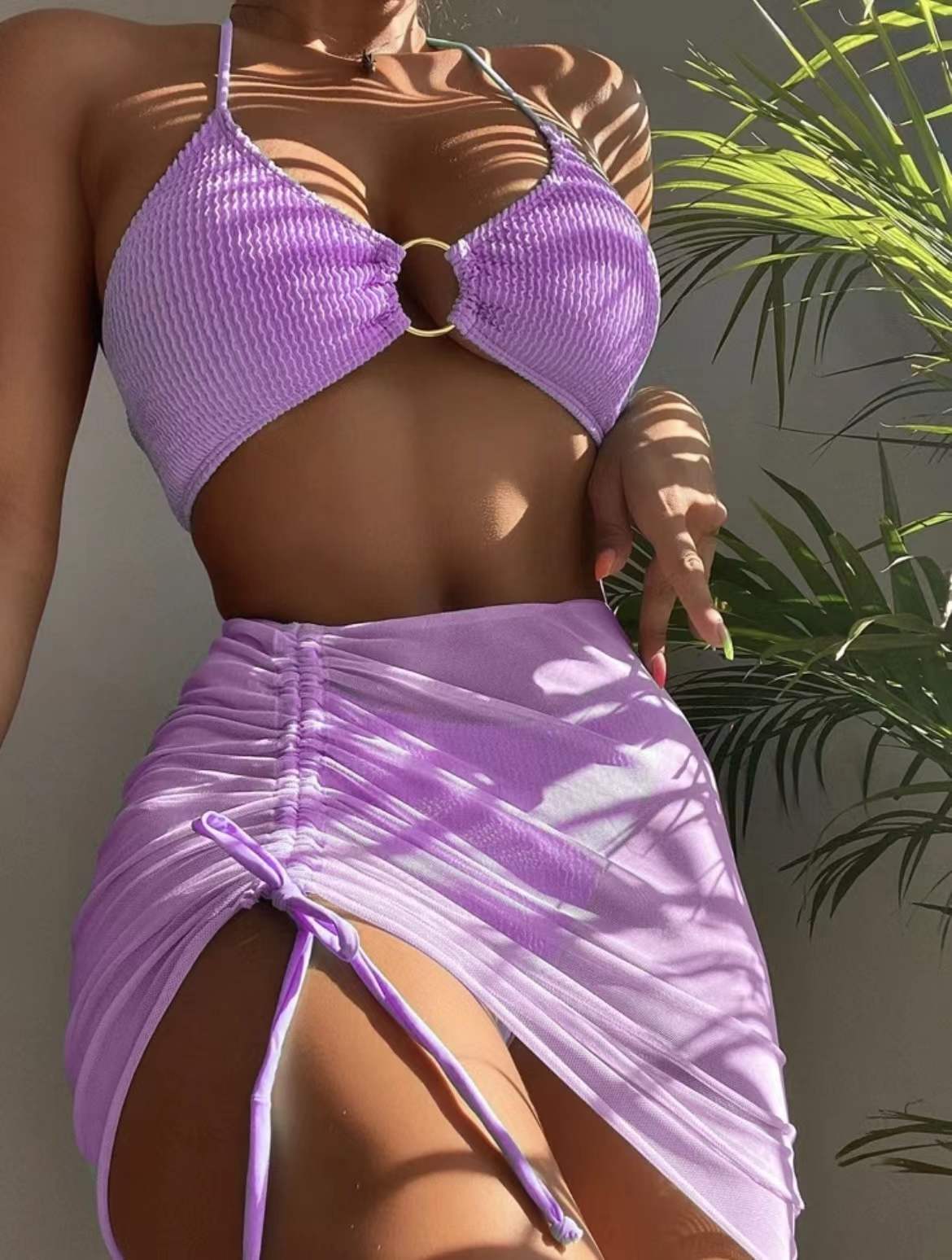wholesale bathe suits high waist two piece swimsuit sexy fasion 2 piece swimsuits for women  Swimwear  Cover Ups