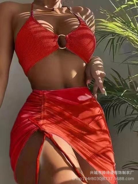 wholesale bathe suits high waist two piece swimsuit sexy fasion 2 piece swimsuits for women  Swimwear  Cover Ups