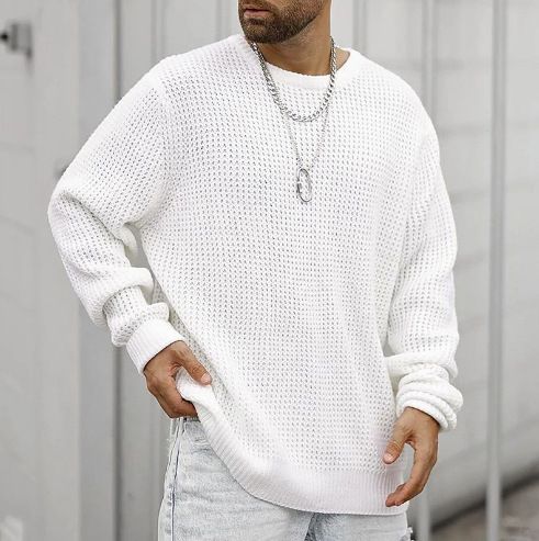 Knitted Jumper For Men Hip Hop Clothing Plus Size Men's Sweaters Knitted Clothes Knit Sweater Men Sweaters