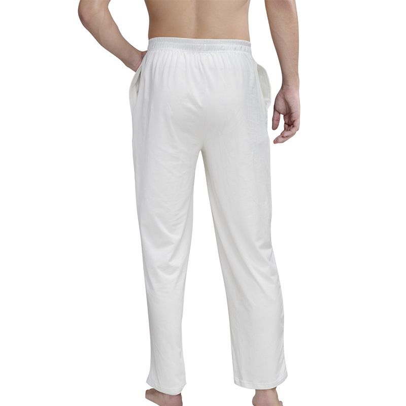 New Homewear Men's Comfortable Pants Home Casual Sleepwear Trousers Sports Yoga Casual Solid Pants  Casual