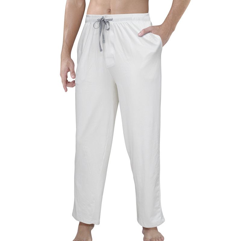 New Homewear Men's Comfortable Pants Home Casual Sleepwear Trousers Sports Yoga Casual Solid Pants  Casual