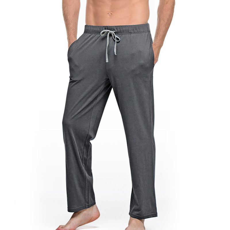 New Homewear Men's Comfortable Pants Home Casual Sleepwear Trousers Sports Yoga Casual Solid Pants  Casual