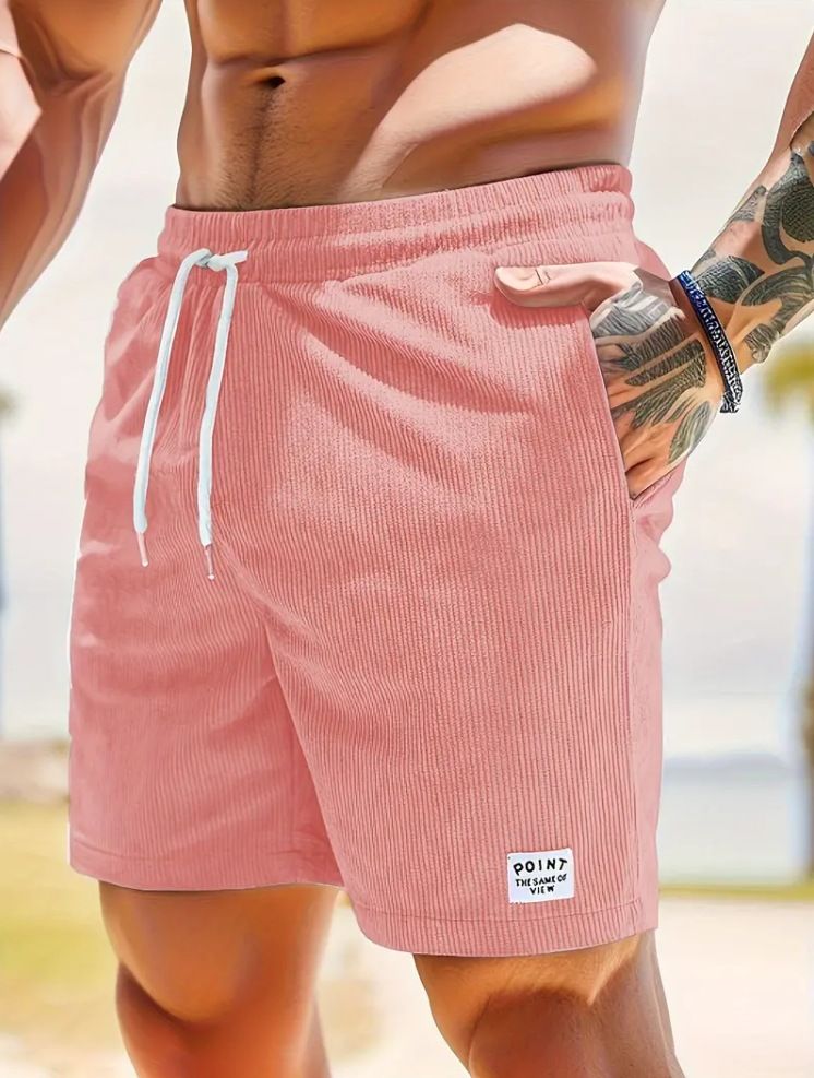 King Mcgreen star Summer Fashion Men Training Fitness Oversized Trousers Hip Hop Bottoms Shorts Corduroy Threaded Shorts