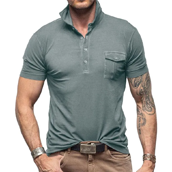 summer short sleeve cotton mens shirt fashion street simple shirt for man for boy shirt T-Shirts