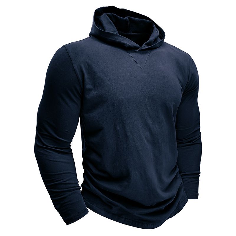 Sweatshirts Sport Leisure Suit Gym Hoodie Fitness Long Sleeve Top Men Pullover Hoodies T-Shirts