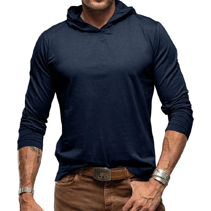 Sweatshirts Sport Leisure Suit Gym Hoodie Fitness Long Sleeve Top Men Pullover Hoodies T-Shirts