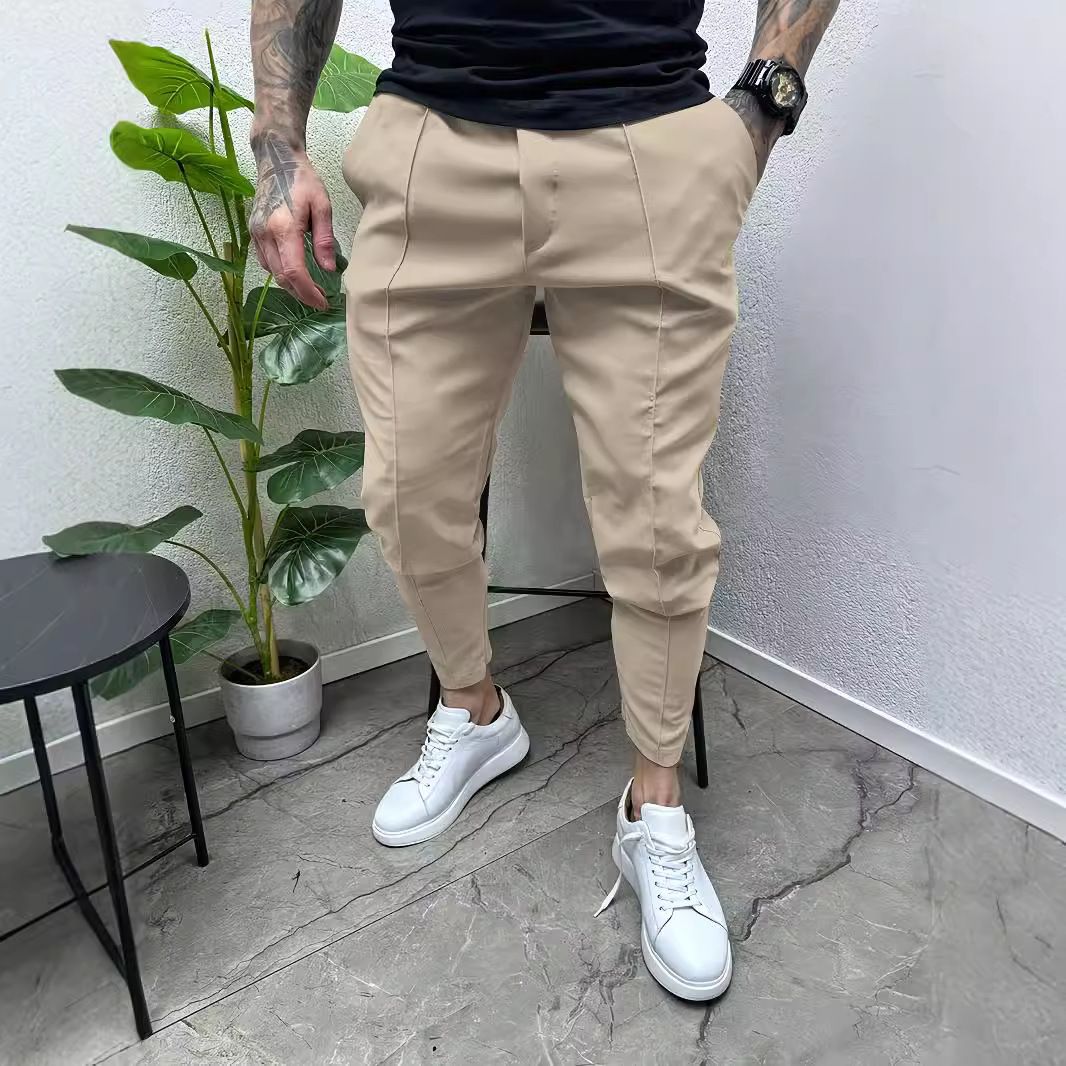 Custom Regular Fit Casual Joggers  Private Label High Quality Comfortable Mens Trousers Pants Casual
