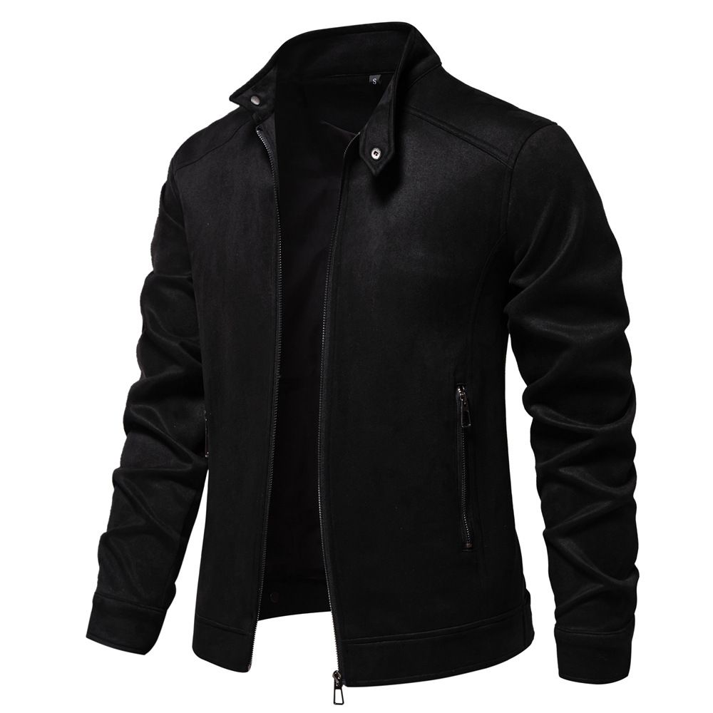 Autumn And Winter New Jacket Men's Trend Solid Color Versatile Men's Jacket Coat Sehe Fashion  Coats