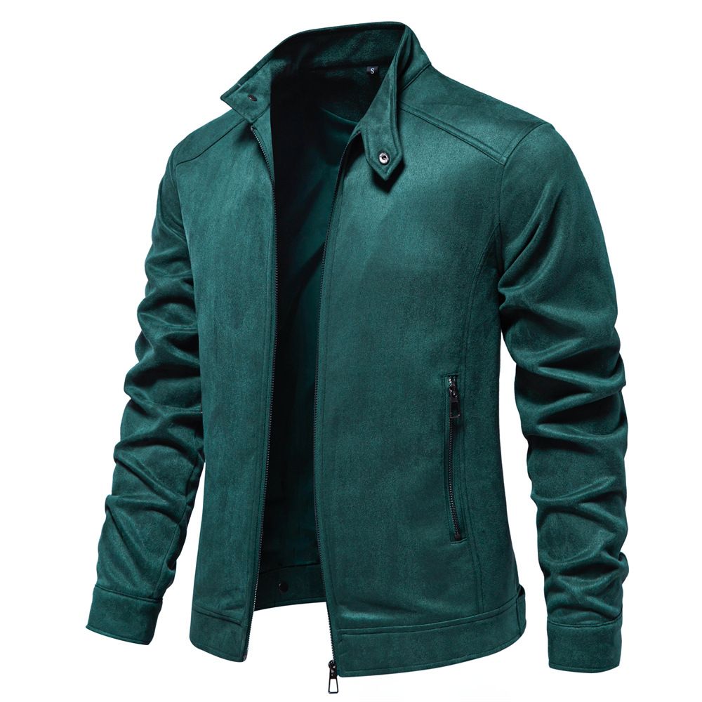 Autumn And Winter New Jacket Men's Trend Solid Color Versatile Men's Jacket Coat Sehe Fashion  Coats