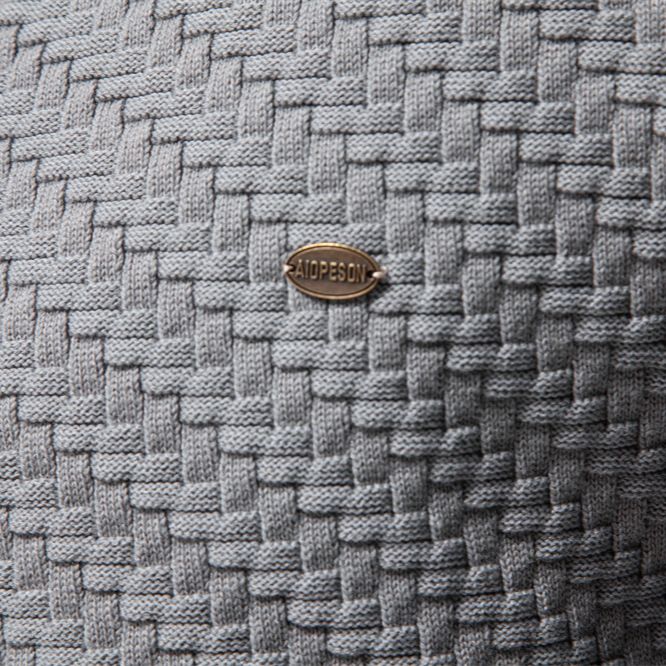 autumn/winter new men's V-neck single breasted knitted cardigan slim fit trendy men's sweater jacket Coats