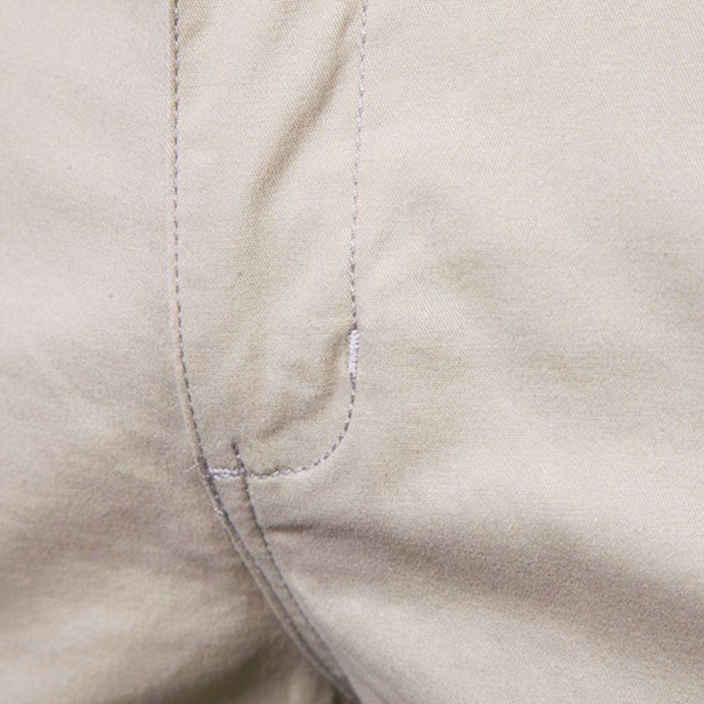 men's summer Cotton cargo shorts Mens Blank Short Pants casual fashion trend Knee length Trousers clothes Shorts