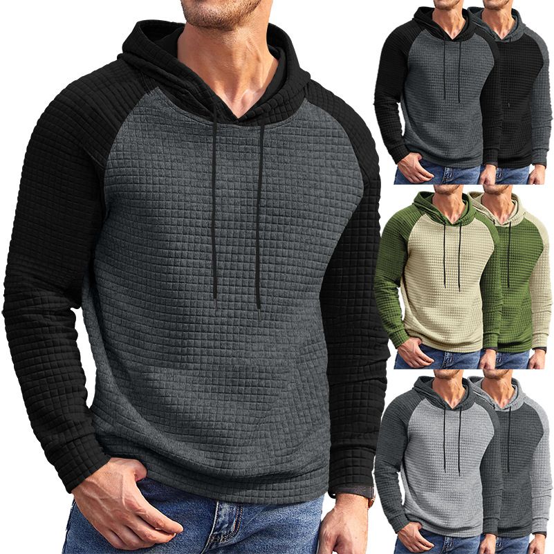 Wholesale Custom Men's Casual Long Sleeve Hoodie Lightweight Pullover Breathable Hooded Latest Design  Coats