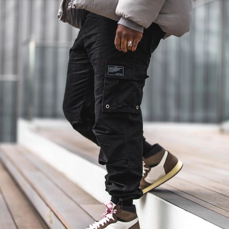 Manufacturer Men's Cargo Pants Casual Multi Pockets Baggy Pants Custom Straight Camo Cargo Pants Trousers Man Casual