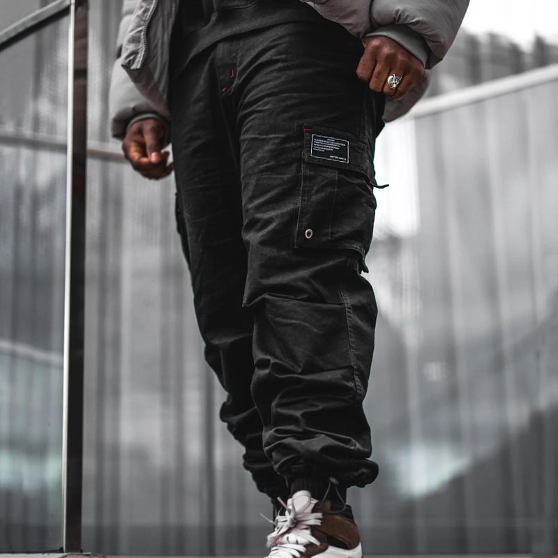 Manufacturer Men's Cargo Pants Casual Multi Pockets Baggy Pants Custom Straight Camo Cargo Pants Trousers Man Casual