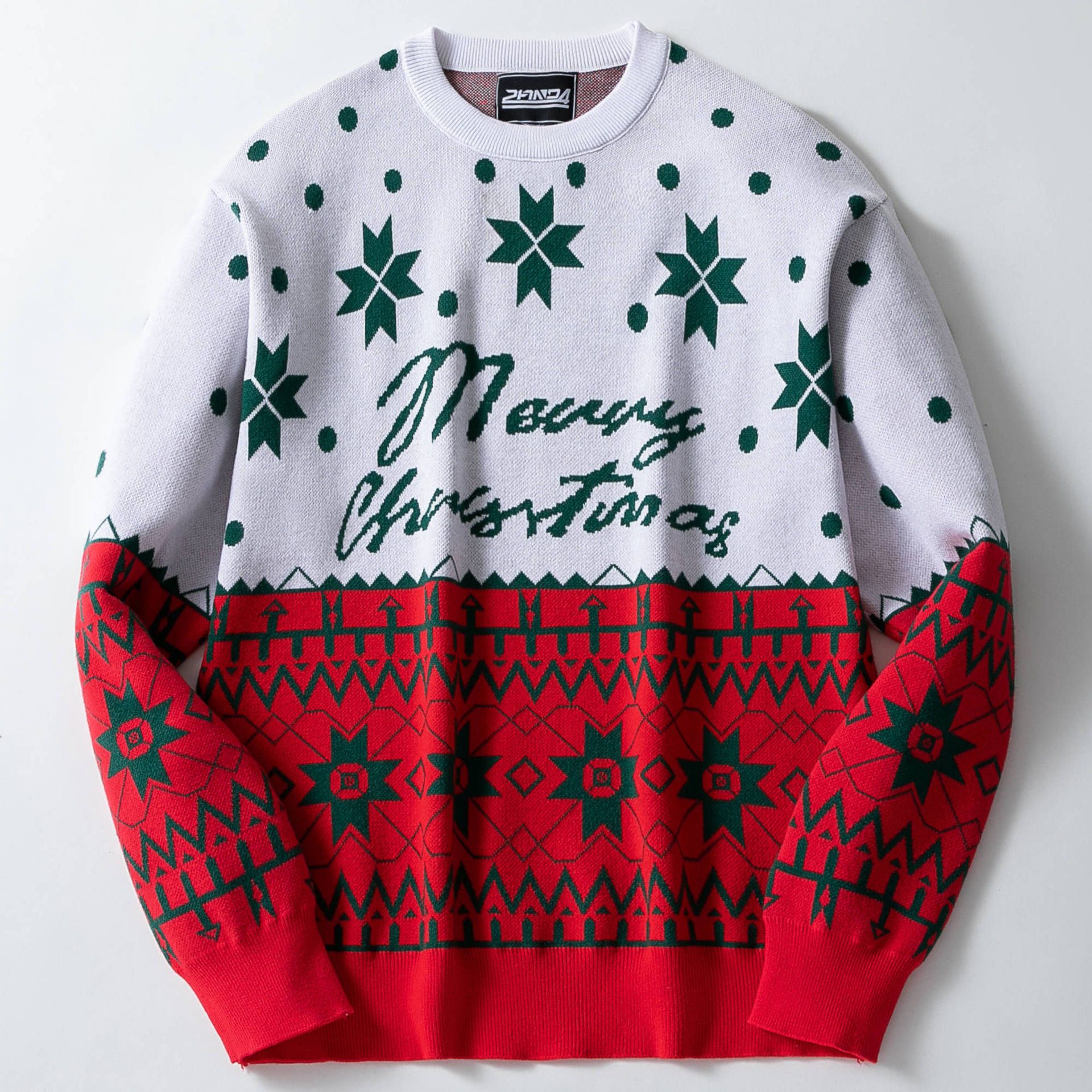 Pullover custom jumpers embroidered christmas sweater with led wholesalers lights men' s christmas sweater