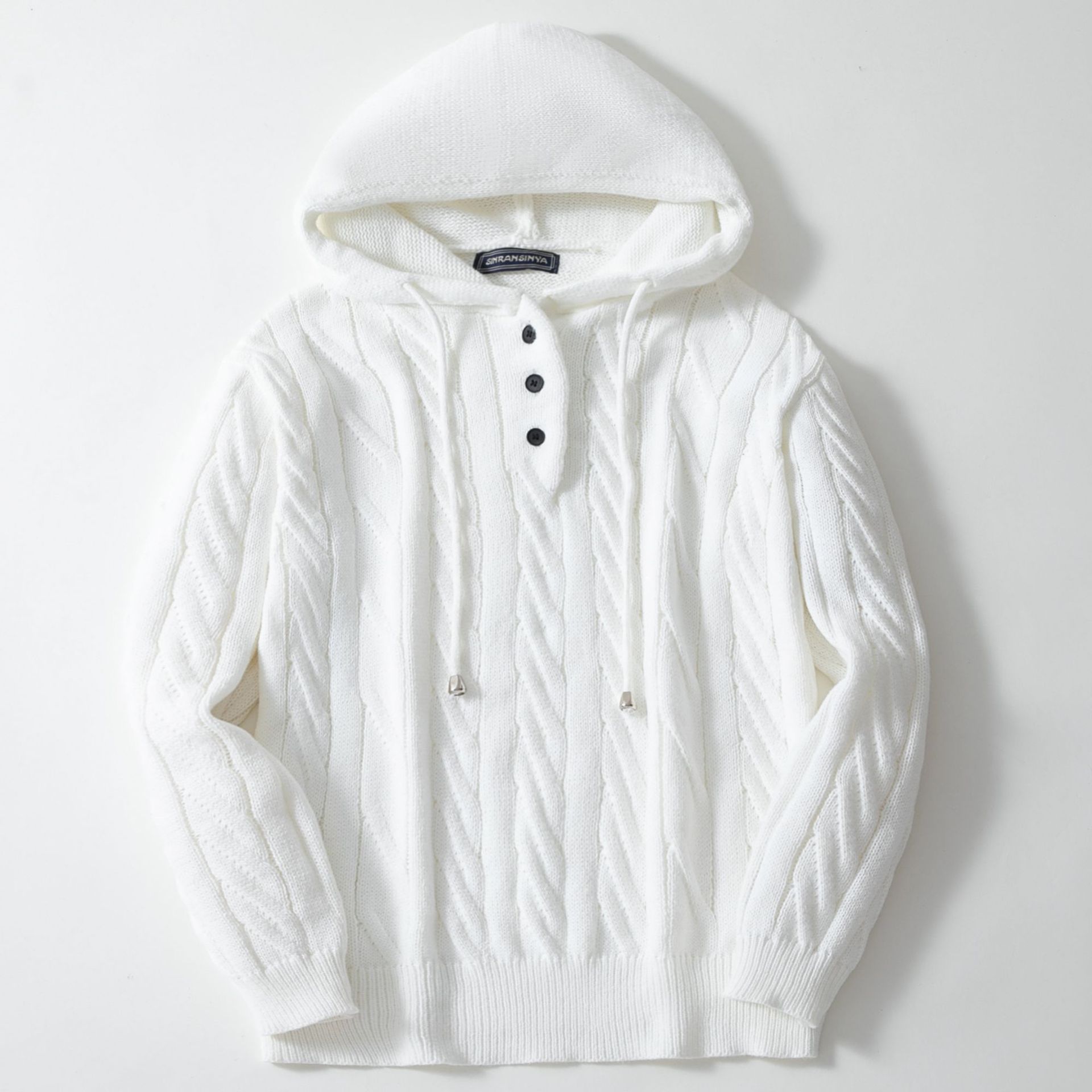 Custom Wholesale Full Zip up Hoodie Puff Print Design Men French Terry Cotton Zip up Hoodie Manufacturer  Coats