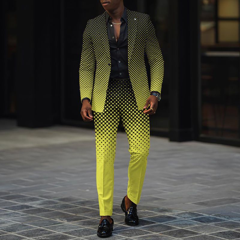 Fashion Design Green Men TuxedosMade Mens Wedding Suits For Business Formal Outfit Male Wear  Two-Piece Outfits