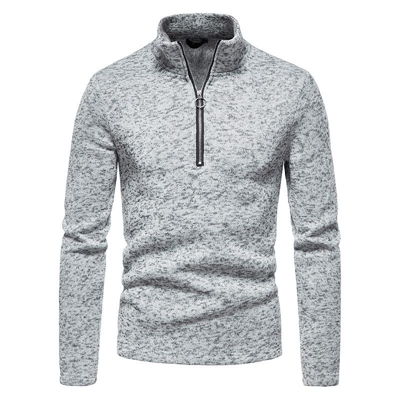 High Quality Sublimation Polyester Sweatshirt Custom Plain Color Blank Men Knit Hoodies Sweatshirt