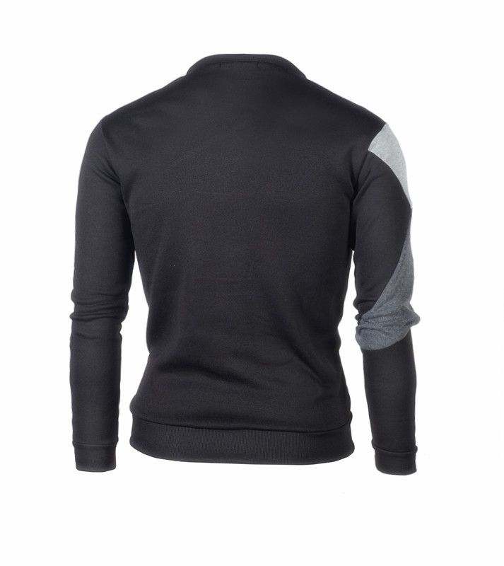 Pullover Patchwork Sweatshirt Oversized Crewneck Sweatshirt Wholesale Custom Logo Men's Hoodies  Sweatshirts