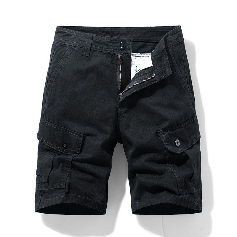 Wholesales Washed Bermuda Chino Plus Size Men's Clothing Cargo Shorts with Side Pockets Shorts