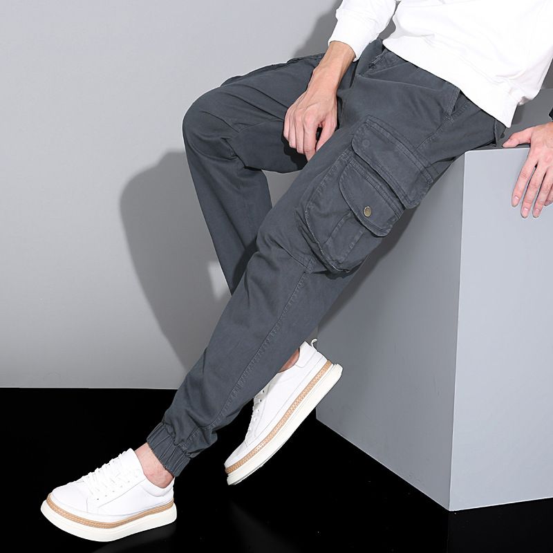 Hot Sale New Design Cargo Pants Men Fashionk Fitness Trousers Streetwear Sweatpants Joggers Men Cargo Pants  Casual