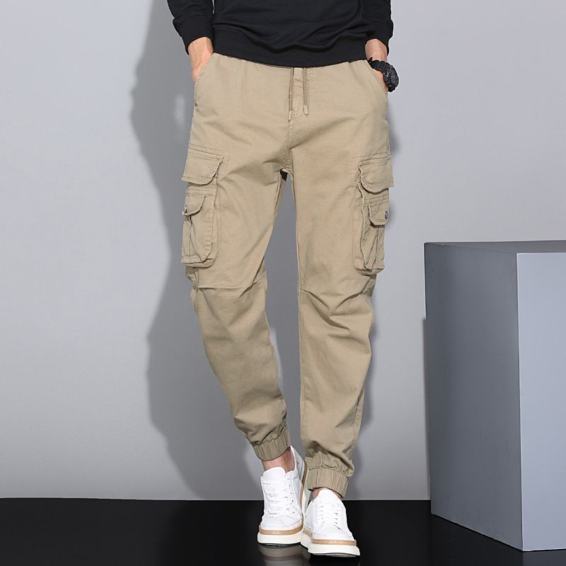 Hot Sale New Design Cargo Pants Men Fashionk Fitness Trousers Streetwear Sweatpants Joggers Men Cargo Pants  Casual