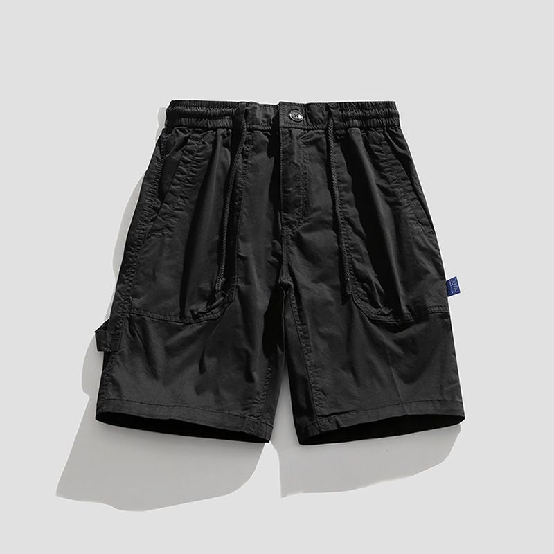 Summer Shorts Mens Cargo Pants Shorts With Pockets Custom Lace-up Design Camouflage Cotton Fabric Casual Wholesale Shorts